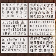 Artists' Drawing & Lettering Aids