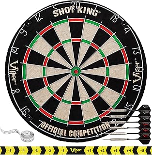Viper by GLD - Dartboard Set with 6 Darts