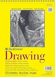 Strathmore 300 Series Drawing Paper Pad
