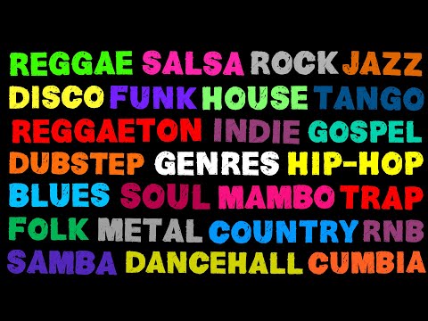 The Names of The Music Genres