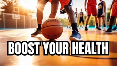Top 5 health benefits of playing basketball.