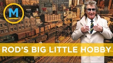 Rod Stewart's model train set is mind-blowingly realistic | Your Morning
