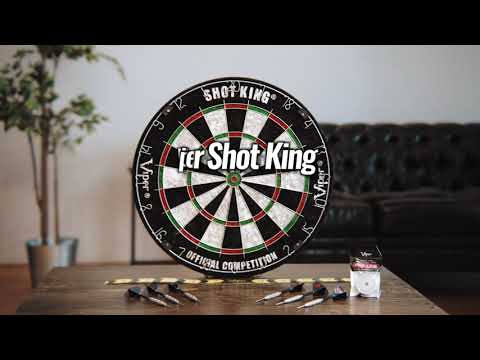 Viper Shot King Steel Tip Dartboard Promo