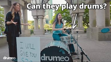 How Fast Can Non-Drummers Learn A Beat? ( Challenge)