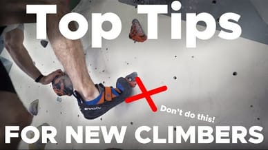 TOP 10 Tips for Beginner Boulderers