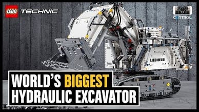 The Remarkable Liebherr R 9800 | LEGO Technic