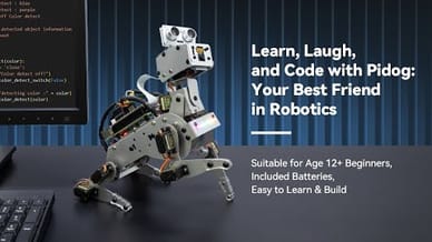 SunFounder PiDog Robot Dog Kit for Raspberry Pi