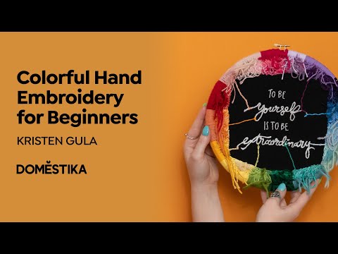 Online Embroidery Courses | Domestika