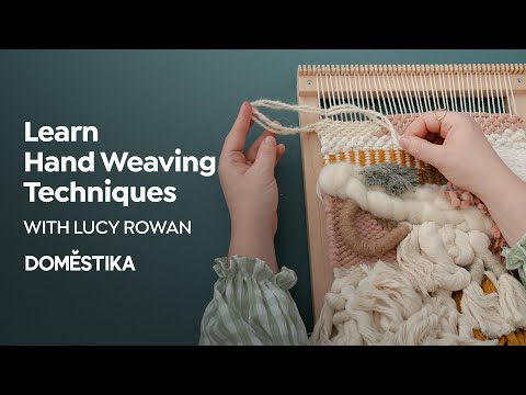 CURSO ONLINE Técnicas de telar para principiantes de Lucy Rowan