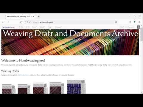 Handweaving.net Introduction and Site Overview