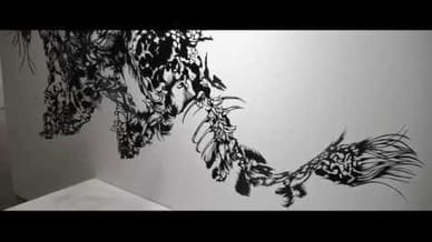 Cloud Leopard (2012) Paper Cut Art -- Official Video -- Nahoko Kojima