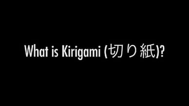 What is Kirigami