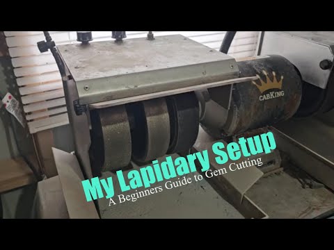 Unveiling My Lapidary Setup: A Beginner's Guide