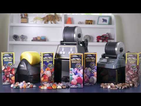 NATIONAL GEOGRAPHIC Rock Tumbler Grit Refills and Accessories