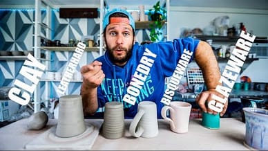 POTTERY BASICS - A beginner's guide to the stages of CLAY!