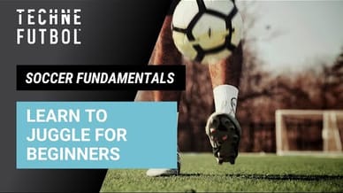 Learning to juggle a soccer ball for beginners