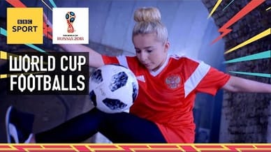A history of World Cup footballs 1930-2018 - with freestyle world champion Liv Cooke - BBC Sport