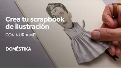Creación de un scrapbook de ilustración | Un curso de Nuria Mel | Domestika