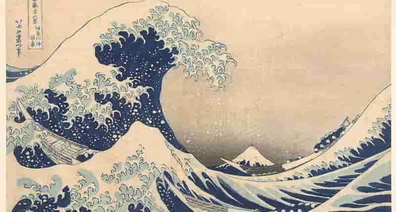 Katsushika Hokusai - Thirty-Six Views of Mount Fuji- The Great Wave Off the Coast of Kanagawa