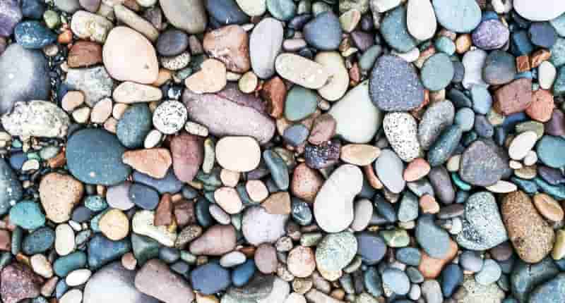 assorted colored rocks