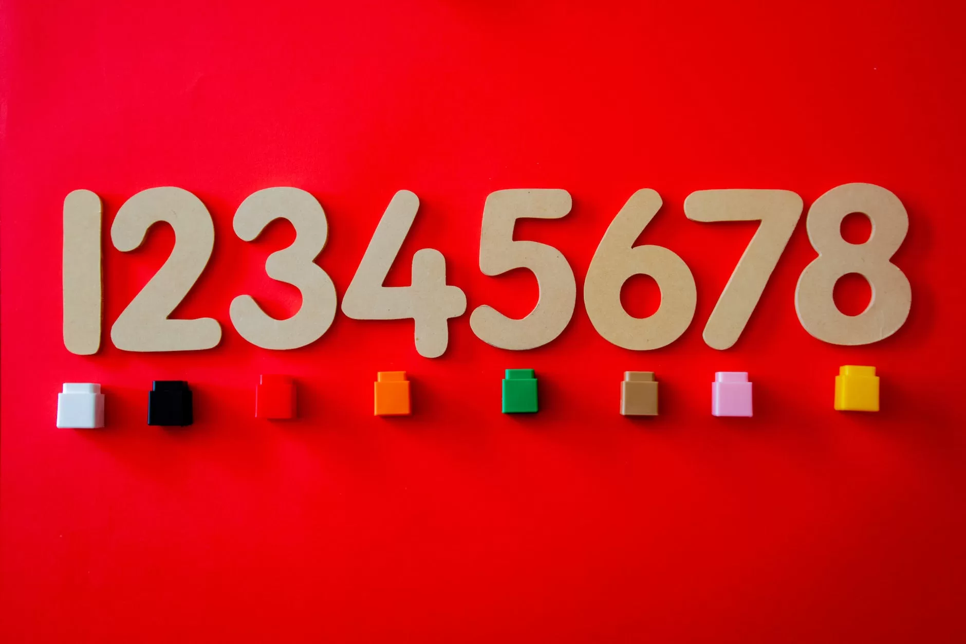 number cutout decors