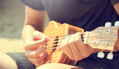 Playing the Ukulele