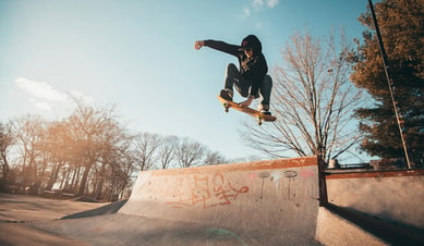Skateboarding