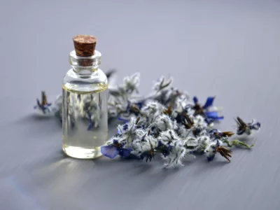 selective focus photo of bottle with cork lid