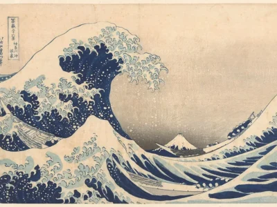 Katsushika Hokusai - Thirty-Six Views of Mount Fuji- The Great Wave Off the Coast of Kanagawa